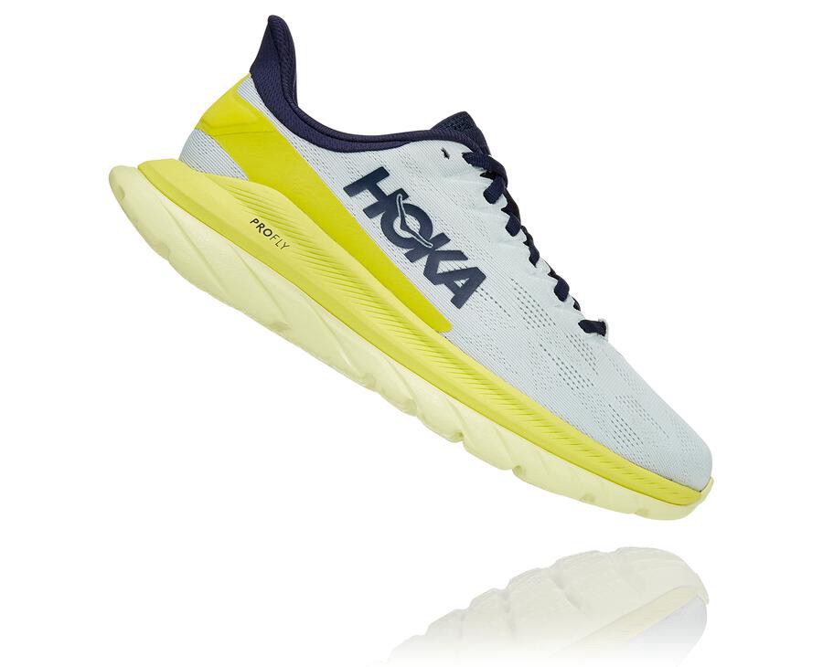 Tenis Hoka One One Feminino Branco - Mach 4 - 093-YOXAKG